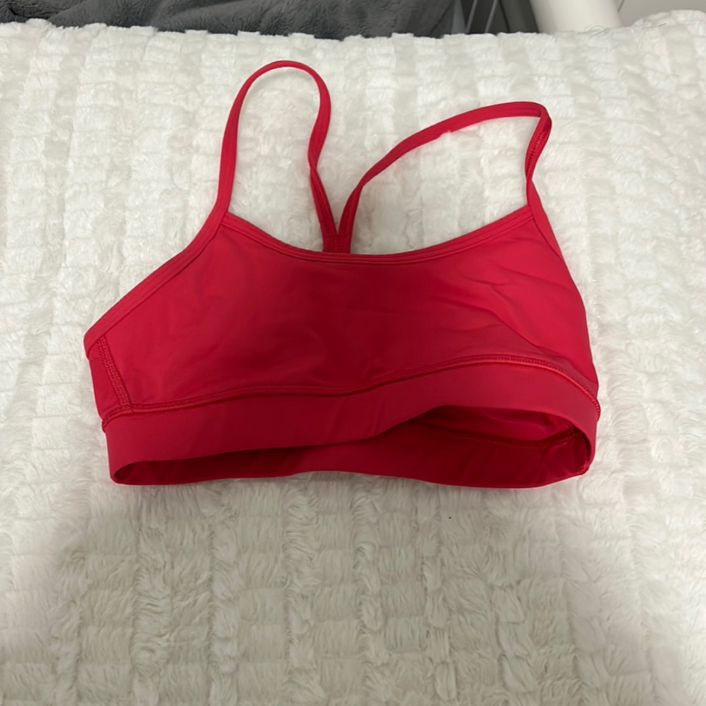 Pink Lululemon Sports Bra